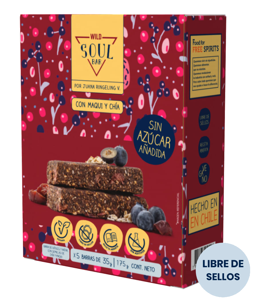 Barritas Wild Soul Maqui y Chía